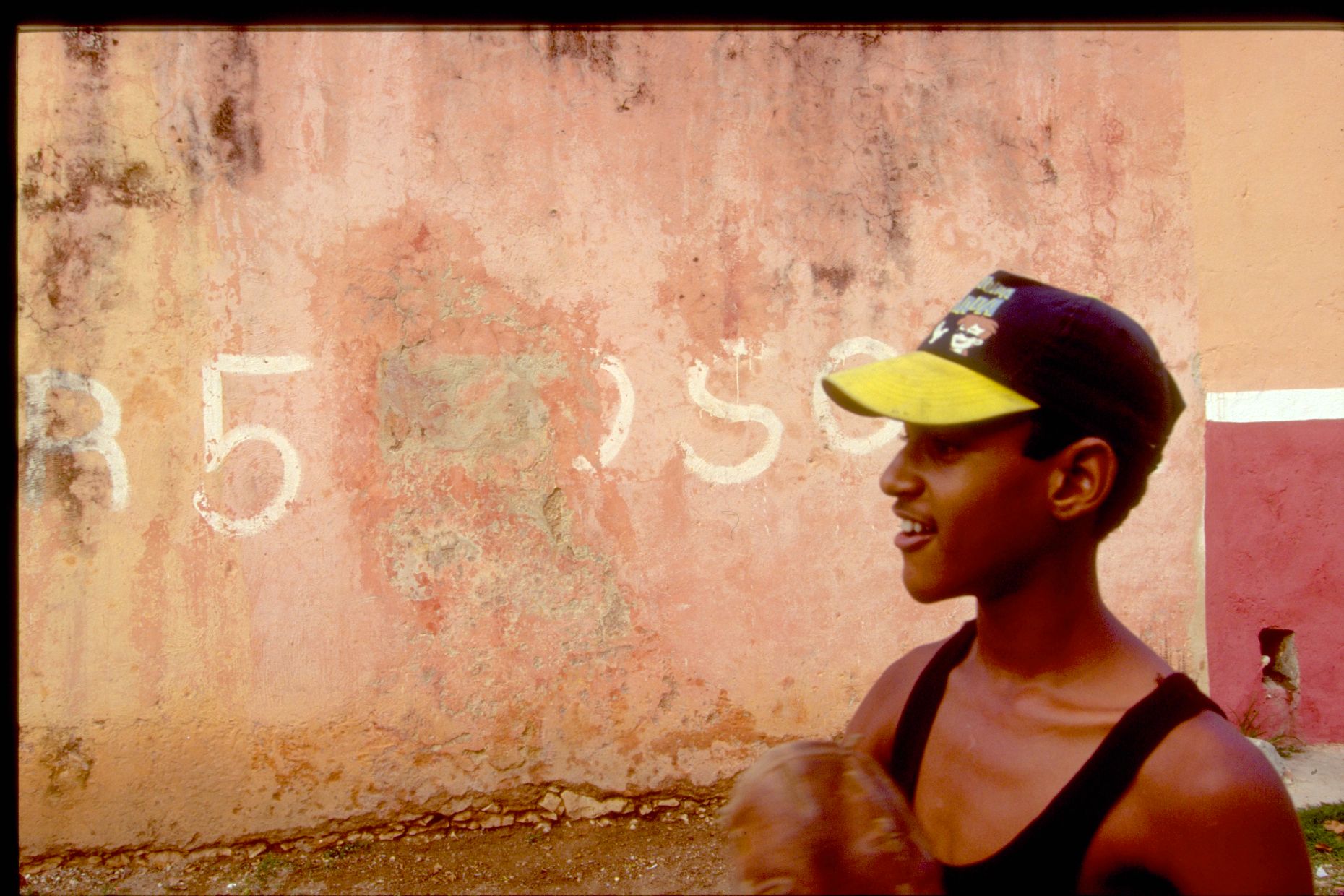 Cuba baseball with wall-45